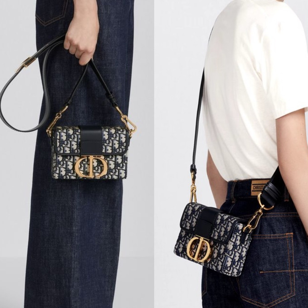 Authentic Dior Oblique Montaigne 30 mini Bag